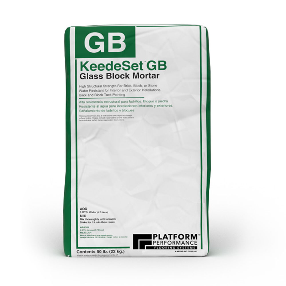 KeedeSet GB - Glass Block Mortar bag